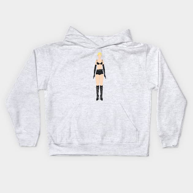 Girlie Show Kids Hoodie by notsniwart